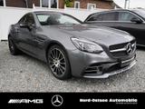 Mercedes-Benz SLC 43 AMG PANO SHZ NAVI PTS TOTWINKEL SPUR - graue Mercedes-Benz SLC-Klasse