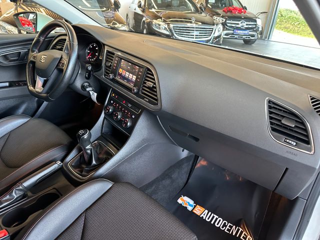 Seat Leon FR *2. Hand*Navi*Klima*LED*SHZ*Scheckheft*