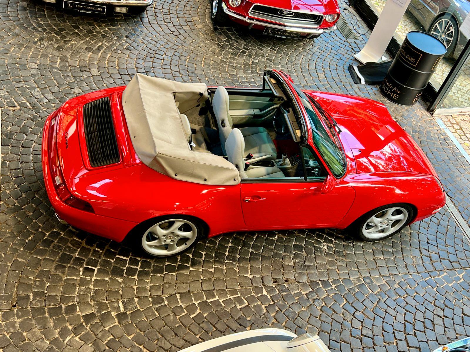 Porsche 993 911 Carrera 2 Cabrio Scheckheft