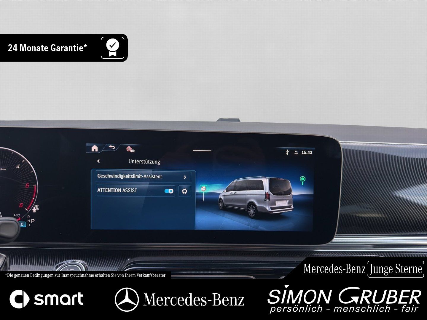 Fahrzeugabbildung Mercedes-Benz V 220 d lang 2*Klima 2*STür Tisch 7Sitze AHK 2.5