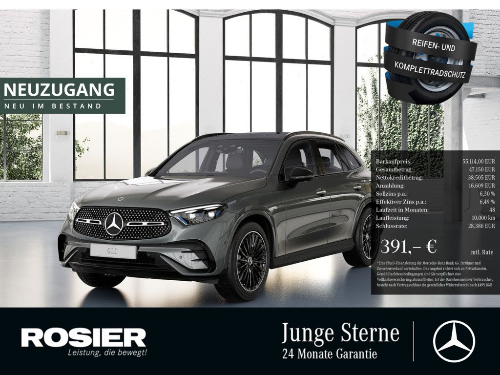MERCEDES-BENZ GLC 300 d 4M AMG Sport Premium NIGHT AHK PANO BT