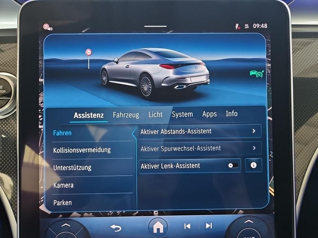 Fahrzeugabbildung Mercedes-Benz CLE 220 d Coupé AMG AHK Pano 360° Memo Standhzg