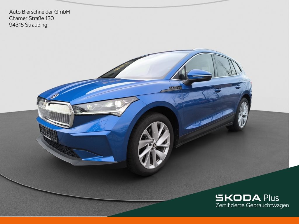 Skoda ENYAQ iV 80x 4x4 NAVI ACC RFK LED MATRIX SH KLIM