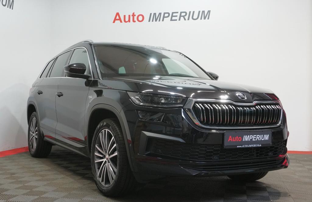 Skoda Kodiaq 2022 г. Чёрный, пробег 53320 км