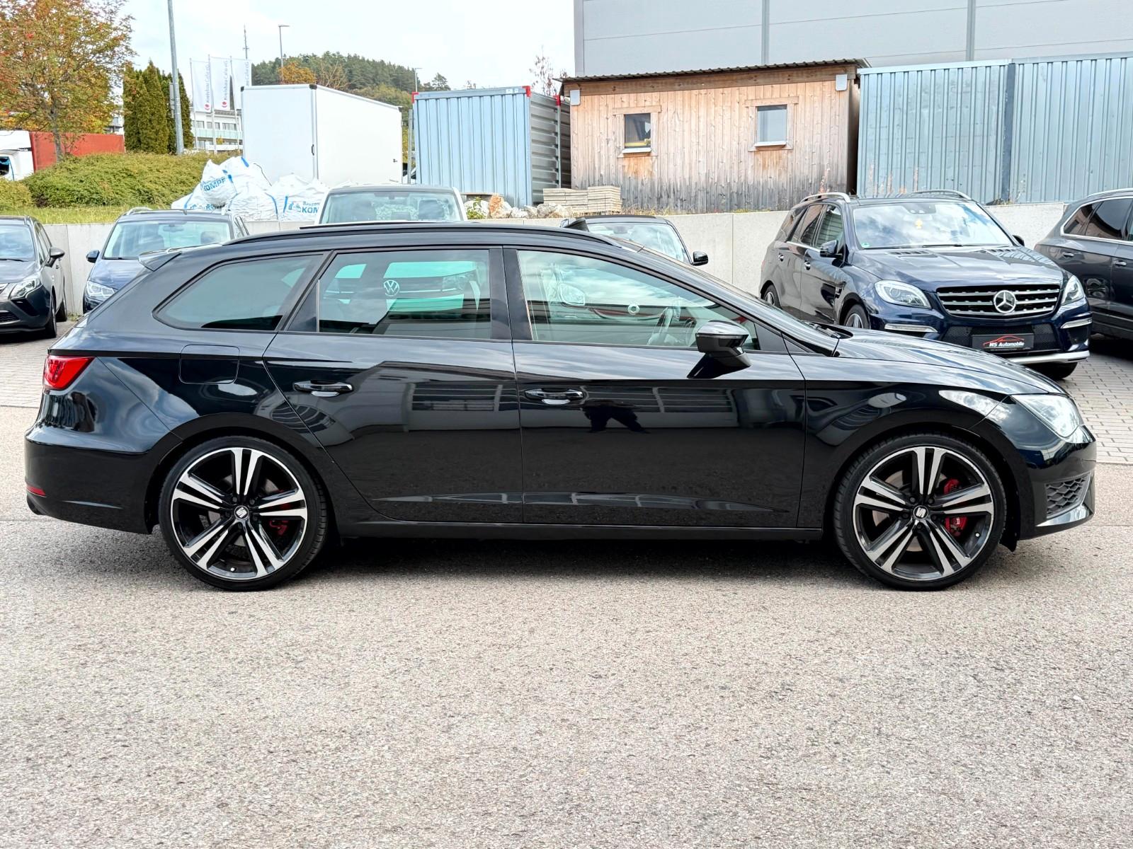 SEAT LEON 2.0 TSI ST CUPRA 290 DSG PANO_SCHALENSITZE | 290 ch | HAYON ÉLECTRIQUE | PACK SPORT | TOIT OUVRANT