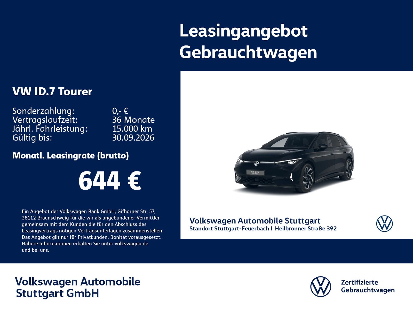 Volkswagen ID.7 Tourer GTX Navi AHK Kamera foto 2