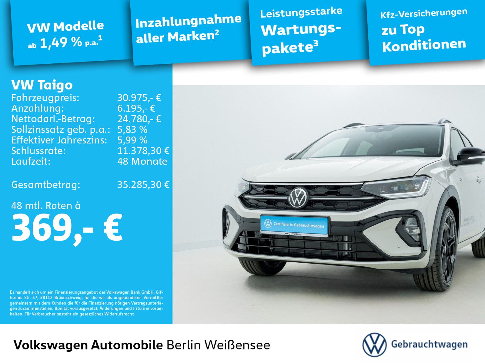 Volkswagen Taigo 1.5 TSI R-Line DSG RFK NAV IQ-LIGHT ACC VC foto 2