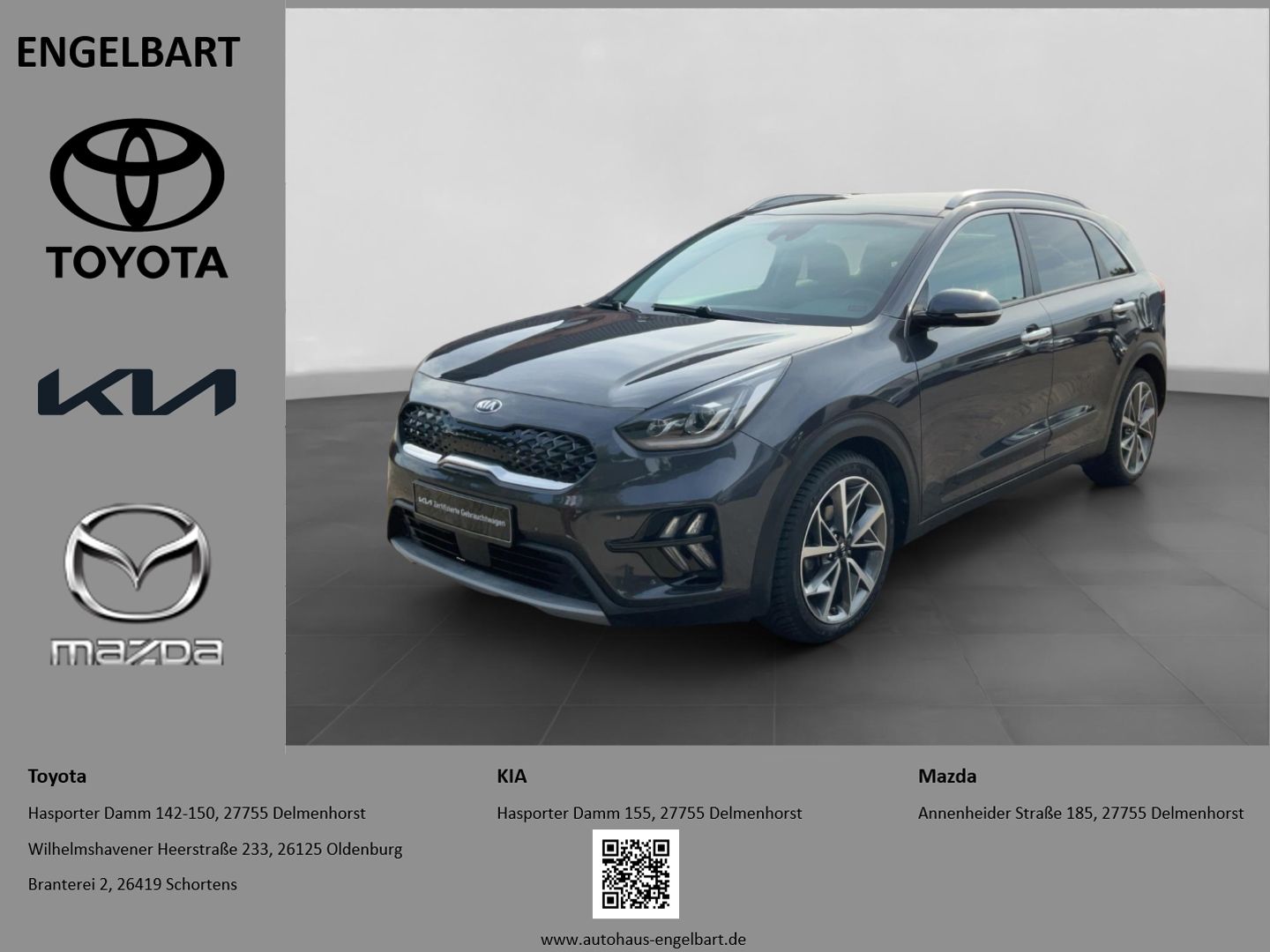 Kia Niro Spirit 1.6 HEV Navi Leder Digitales Cockpit