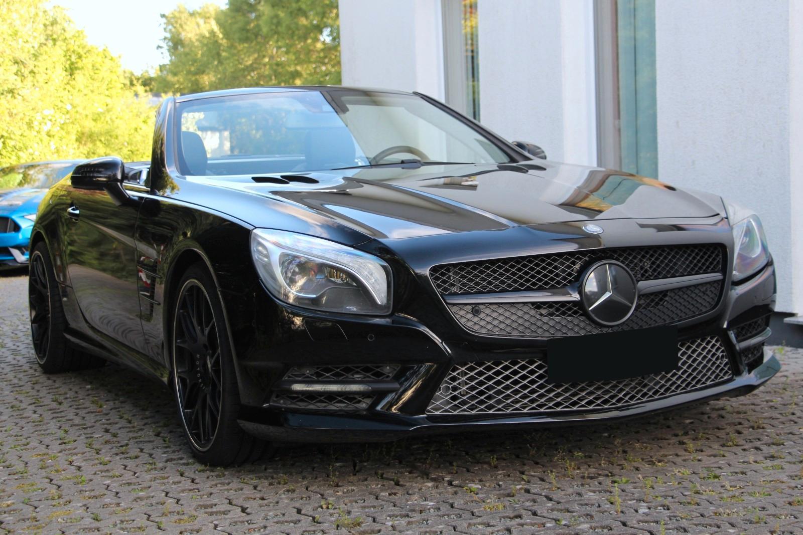 Mercedes-Benz SL500 AMG All-Black /Ambiente/Airscarf/Kamera