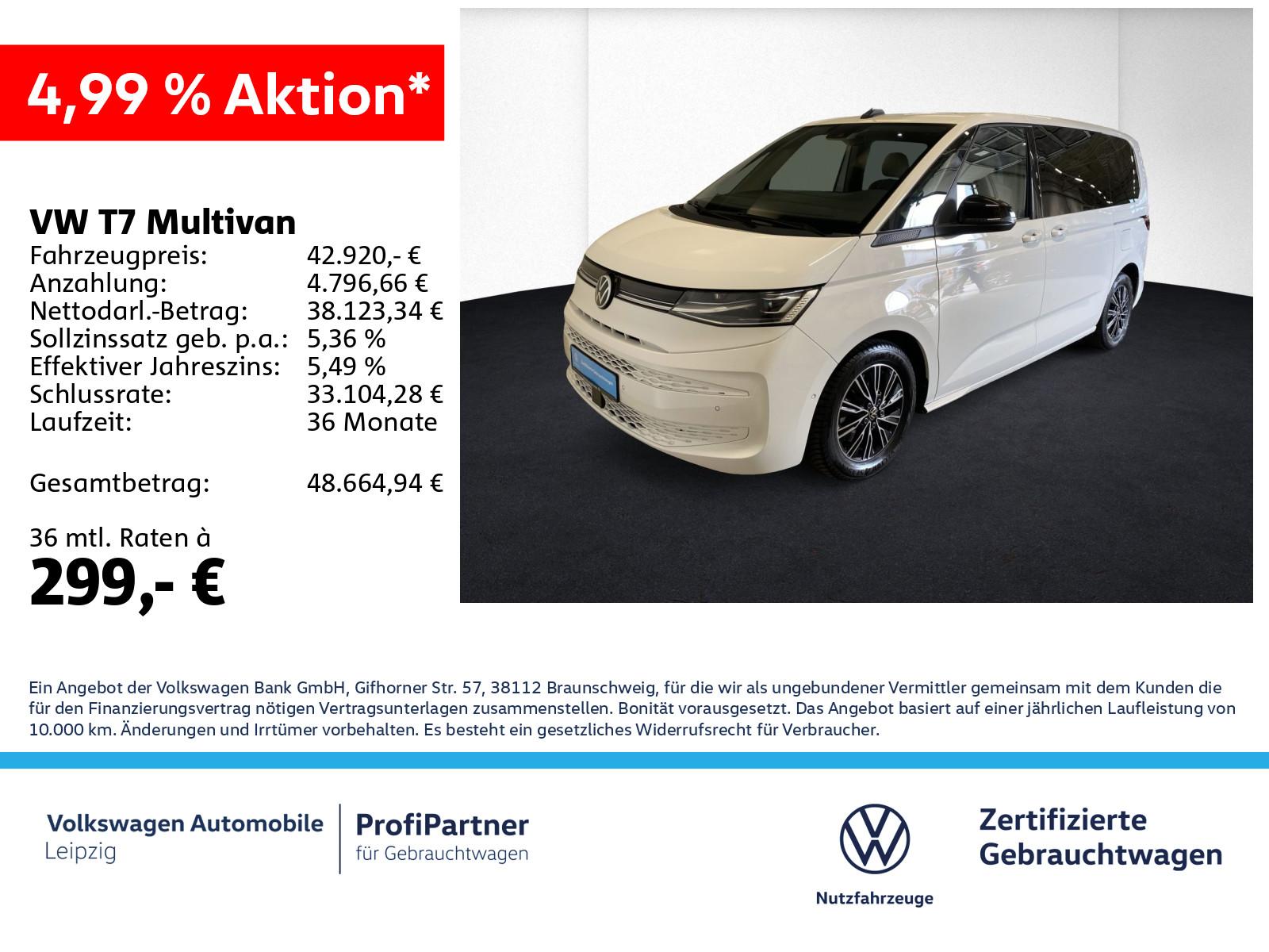 Volkswagen T7 Multivan 2.0 TDI Life *DSG*Matrix*Pano*ACC