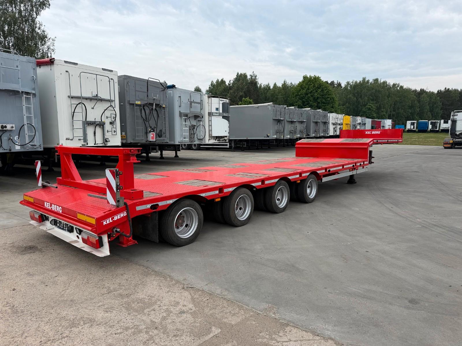 Kel-Berg Low Loader 4-axles Extendable 6,30 m 2017 year