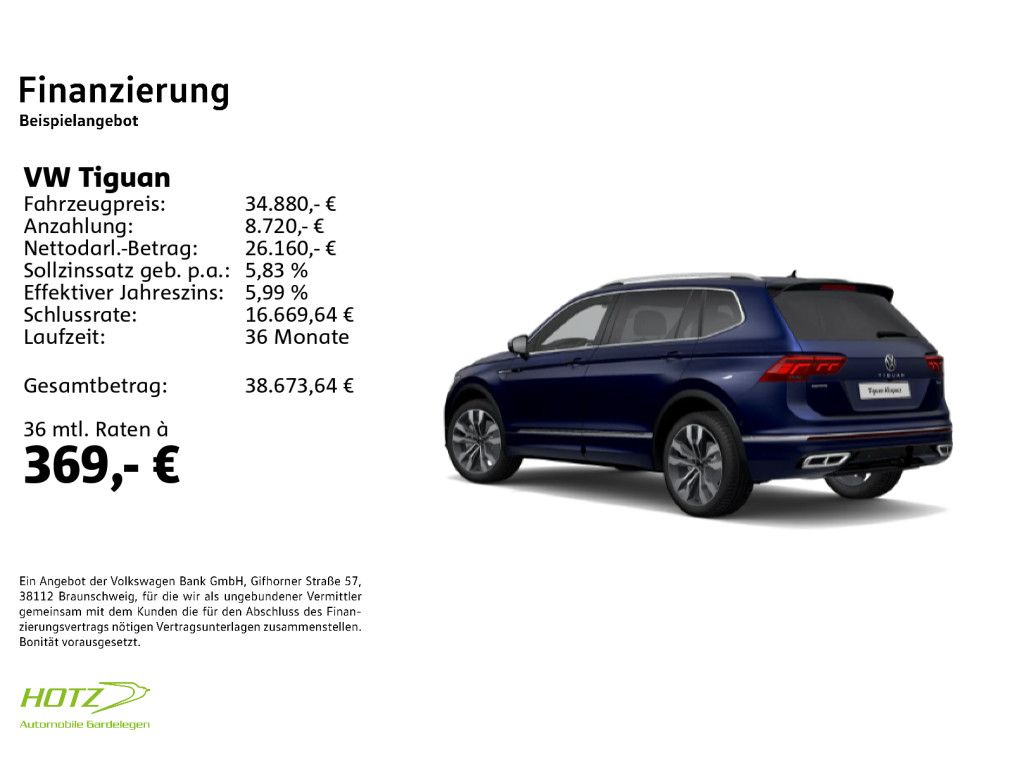 Volkswagen Tiguan 2.0 TDI DSG R-Line 4Motion PANO AHK R-LIN foto 2