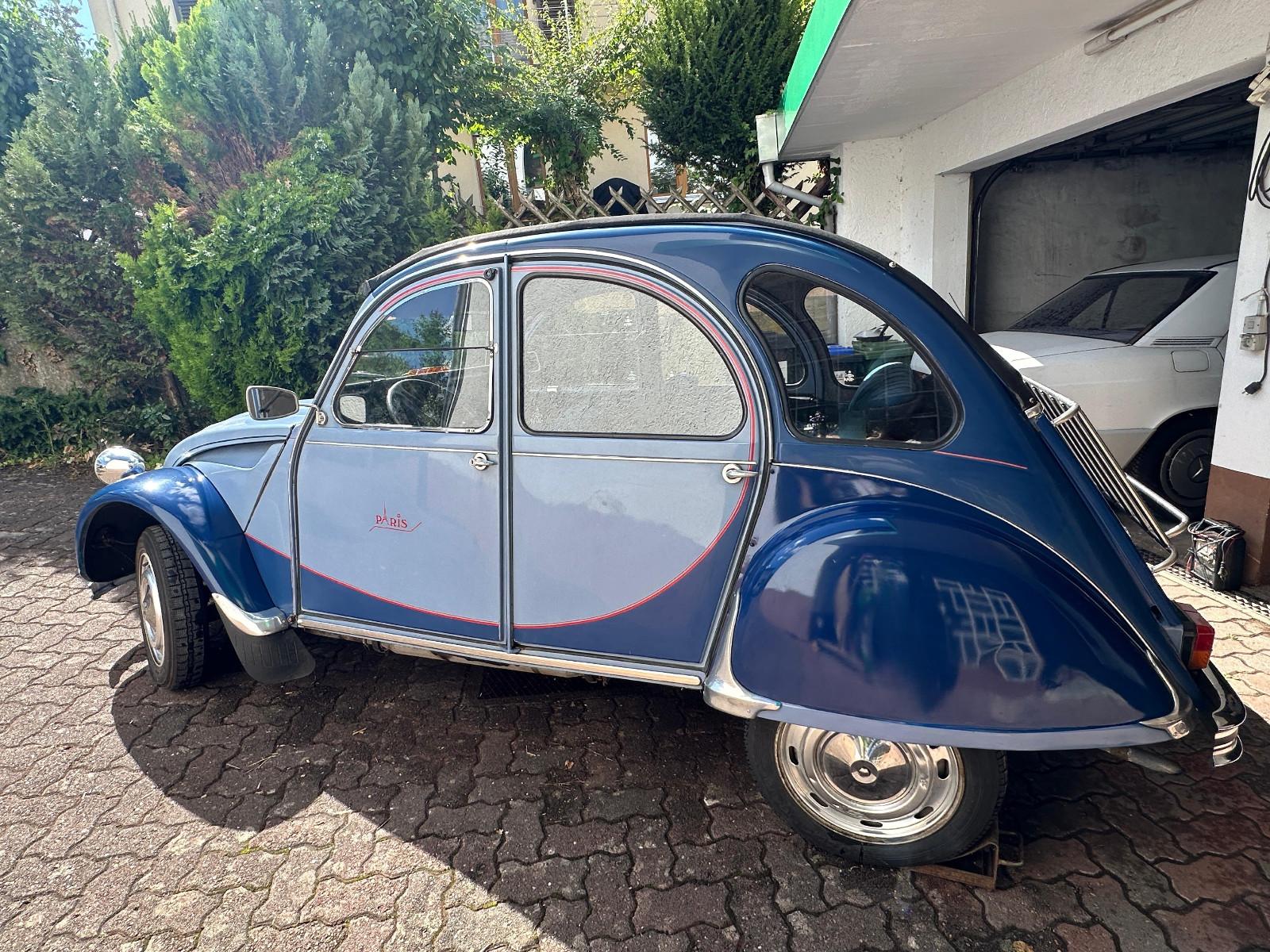 Citroën 2CV6 Club · 1987 · Zweifarb-Paris-Design · 65Tkm