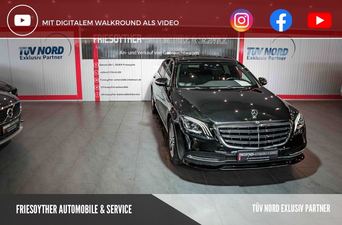 MERCEDES-BENZ S 350 d L Chauffeur-Paket Panorama Rückfahrkam.