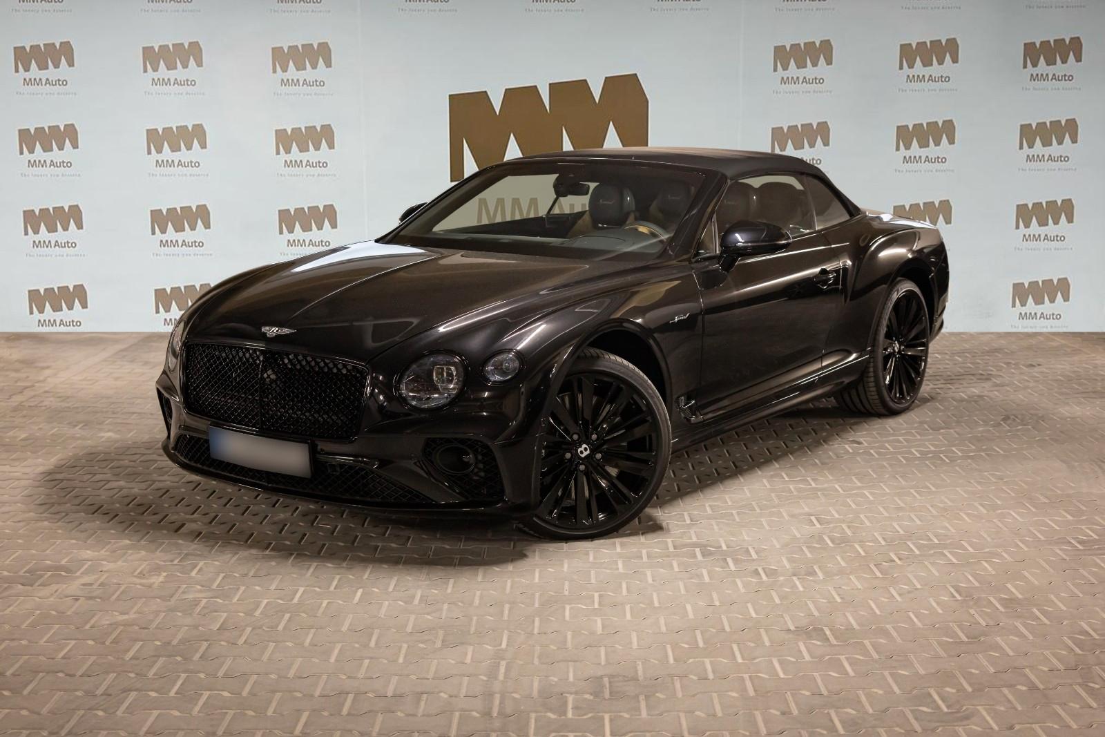 Bentley Continental GTC Speed W12 Blackline B&O Rotating