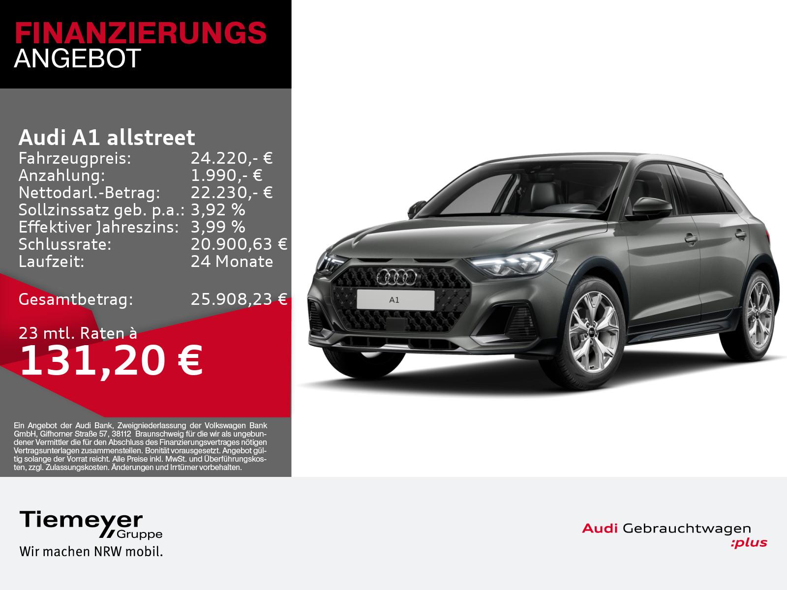 Audi A1 allstreet 30 TFSI LED NAVI TEILLEDER