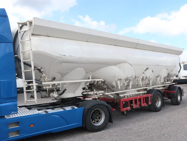 Koehler BSCX31/51/7A liegend Silo 51m³ Lenkachse