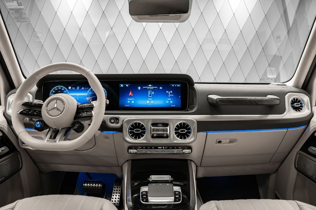 G 63 AMG BRABUS G700 MATT BLUE/BEIGE CARBON FULL - Bild 18