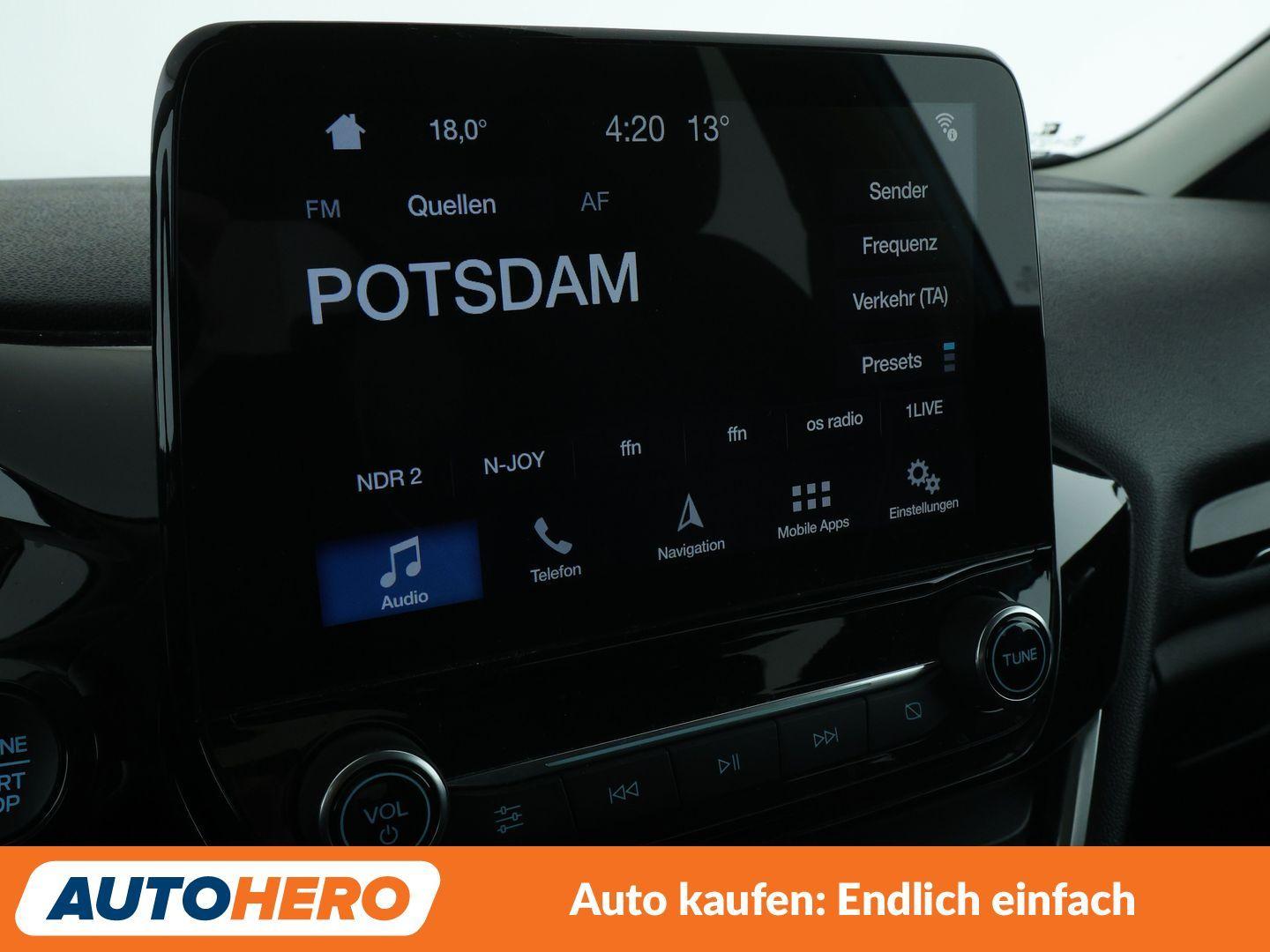 Ford Fiesta 1.0 EcoBoost Aut.*NAVI*CAM*PDC*SHZ*