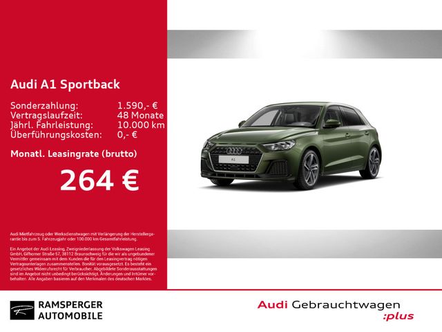 Audi A1 Sportback Advanced 25 TFSI LED keyless EPH+