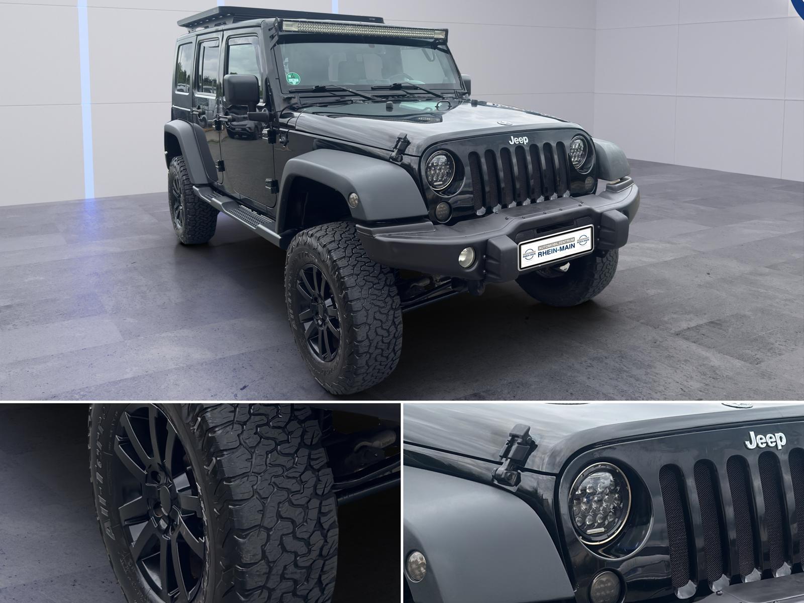 Jeep Wrangler 3.8 V6 200ch - Jantes Jeep Gladiator - Amortisseur Bilstein - Led - Climatisation