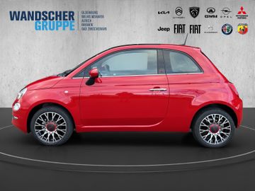 Fiat 500 1.0 Mild Hybrid Red PANORAMA CARPLAY