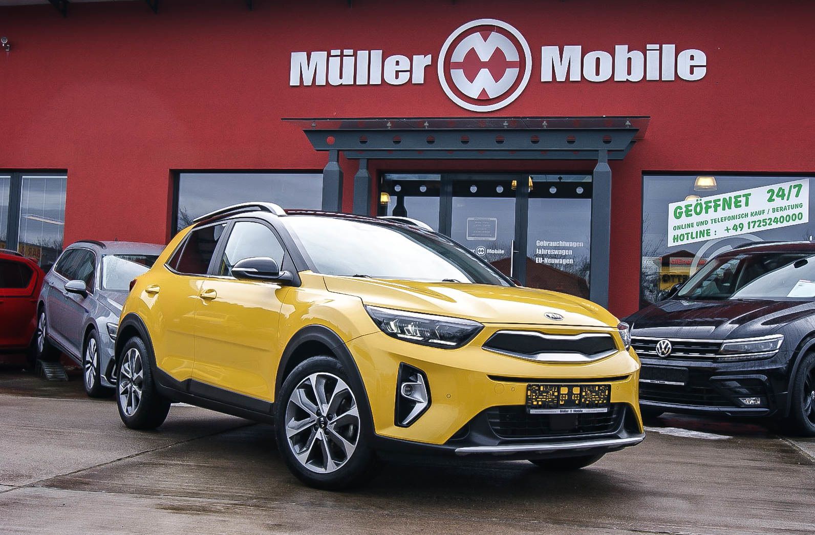 Fahrzeugabbildung Kia Stonic 1.0 T-GDI Mild-Hybrid Spirit FLORIDAGELB