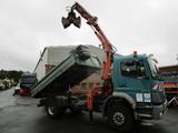 Mercedes-Benz 1823 Atego Meiller-Kipper, Funk, Greifer inkl. - Mercedes-Benz Atego 1823