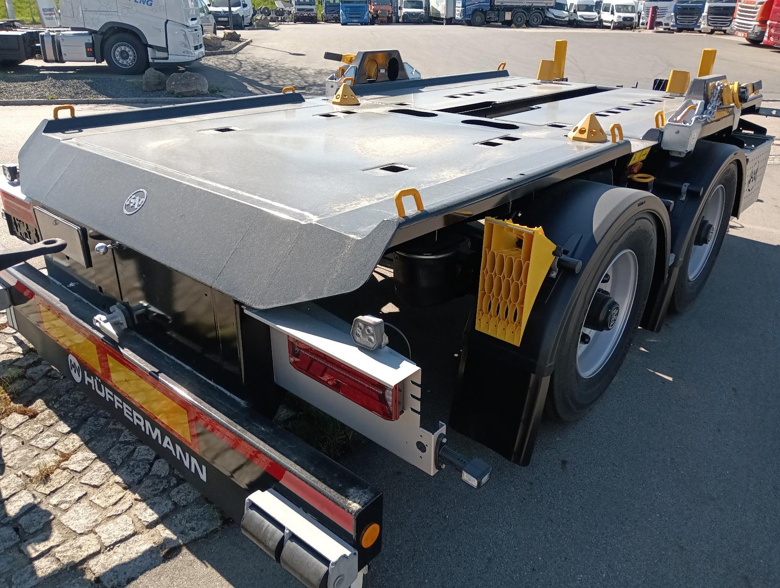 Hüffermann 2-ACHS-MINI-CARRIER SAFETYFIX verzinkt NEU BPW