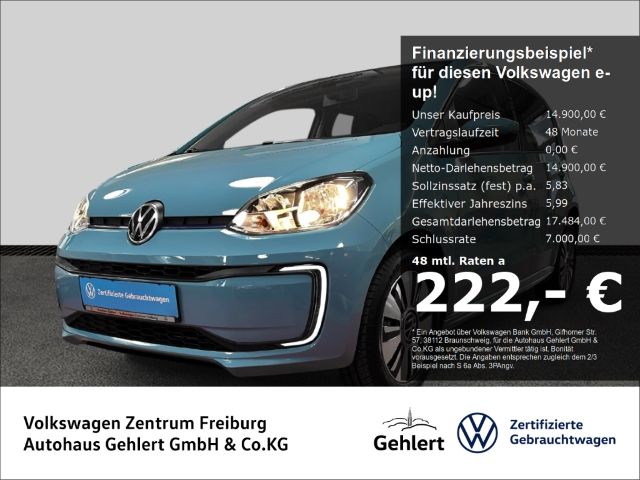 Volkswagen up e-up! Max Sitzheizung Rückfahrkamera CCS-Schn