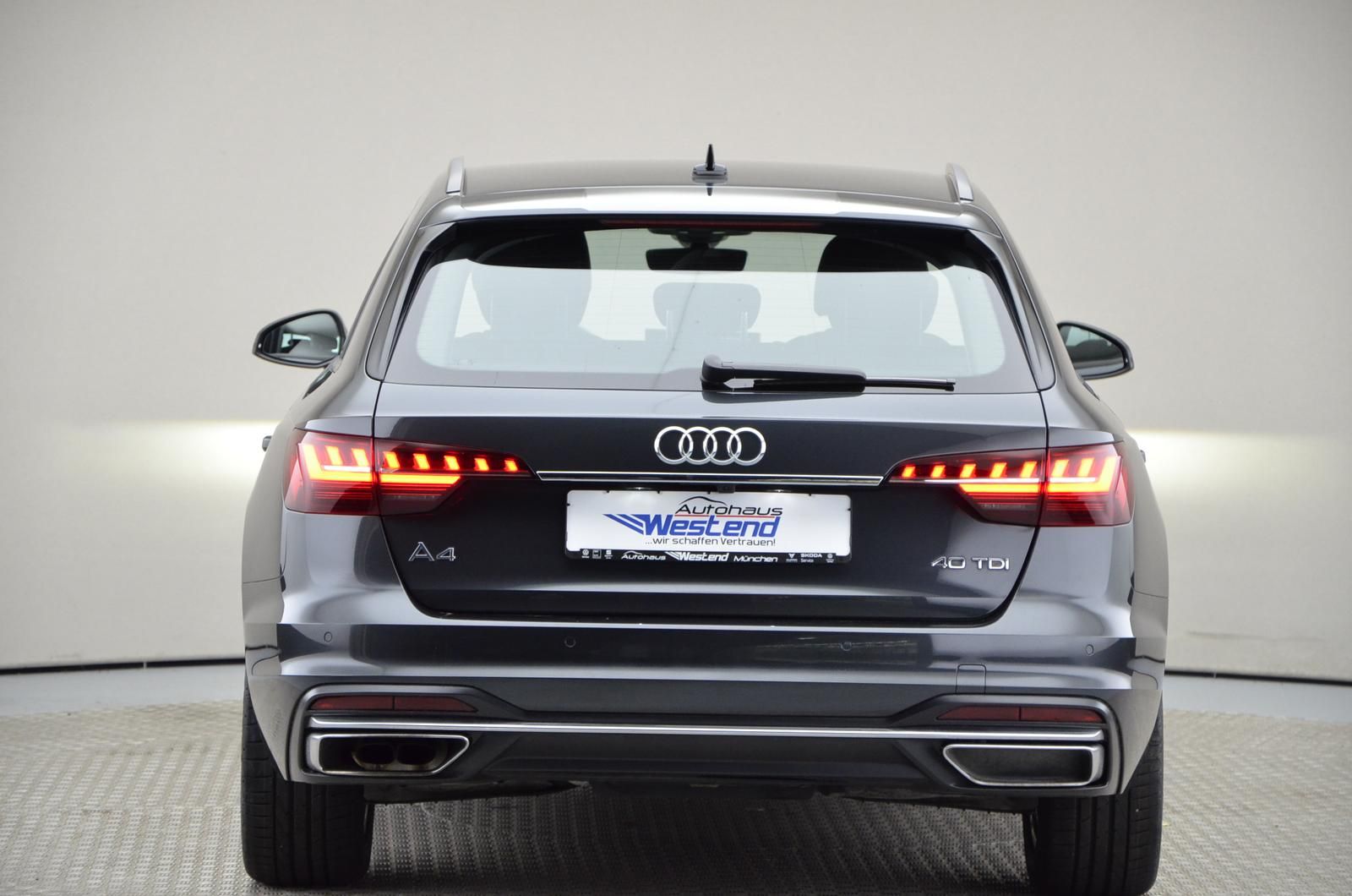 Fahrzeugabbildung Audi A4 Avant advanced 40 TDI 150kW S tronic LED Navi