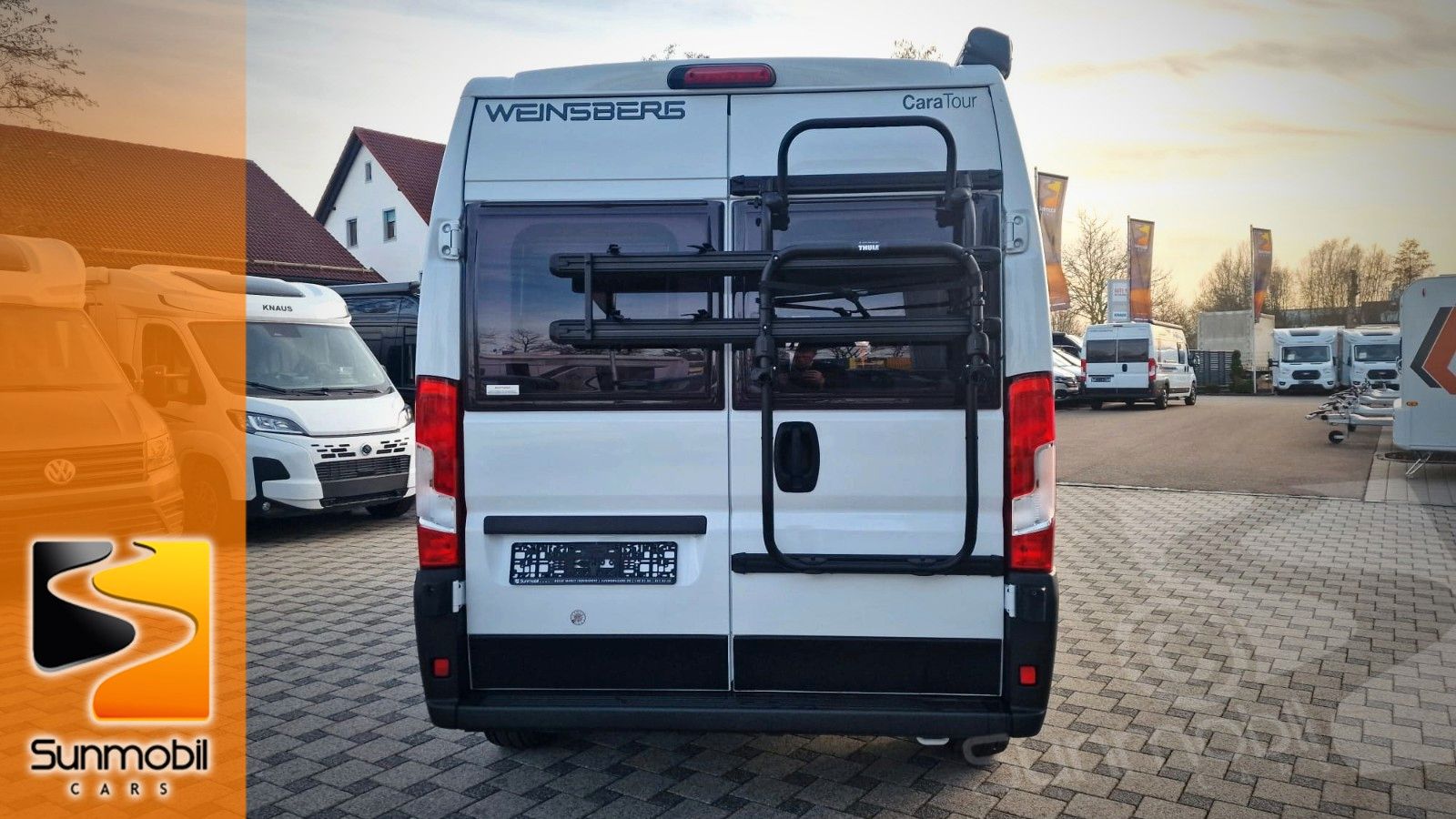 Fahrzeugabbildung Weinsberg CaraTour 600 ME Fahrradträger Einparkhilfe hin.