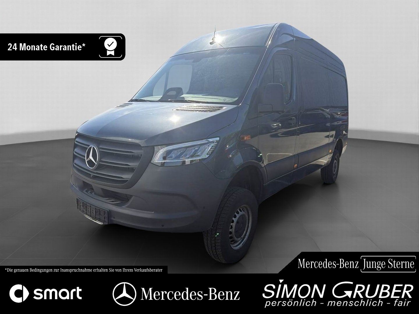 Fahrzeugabbildung Mercedes-Benz Sprinter 319 4*4 PRO hoch Standard L2H2 LED AHK