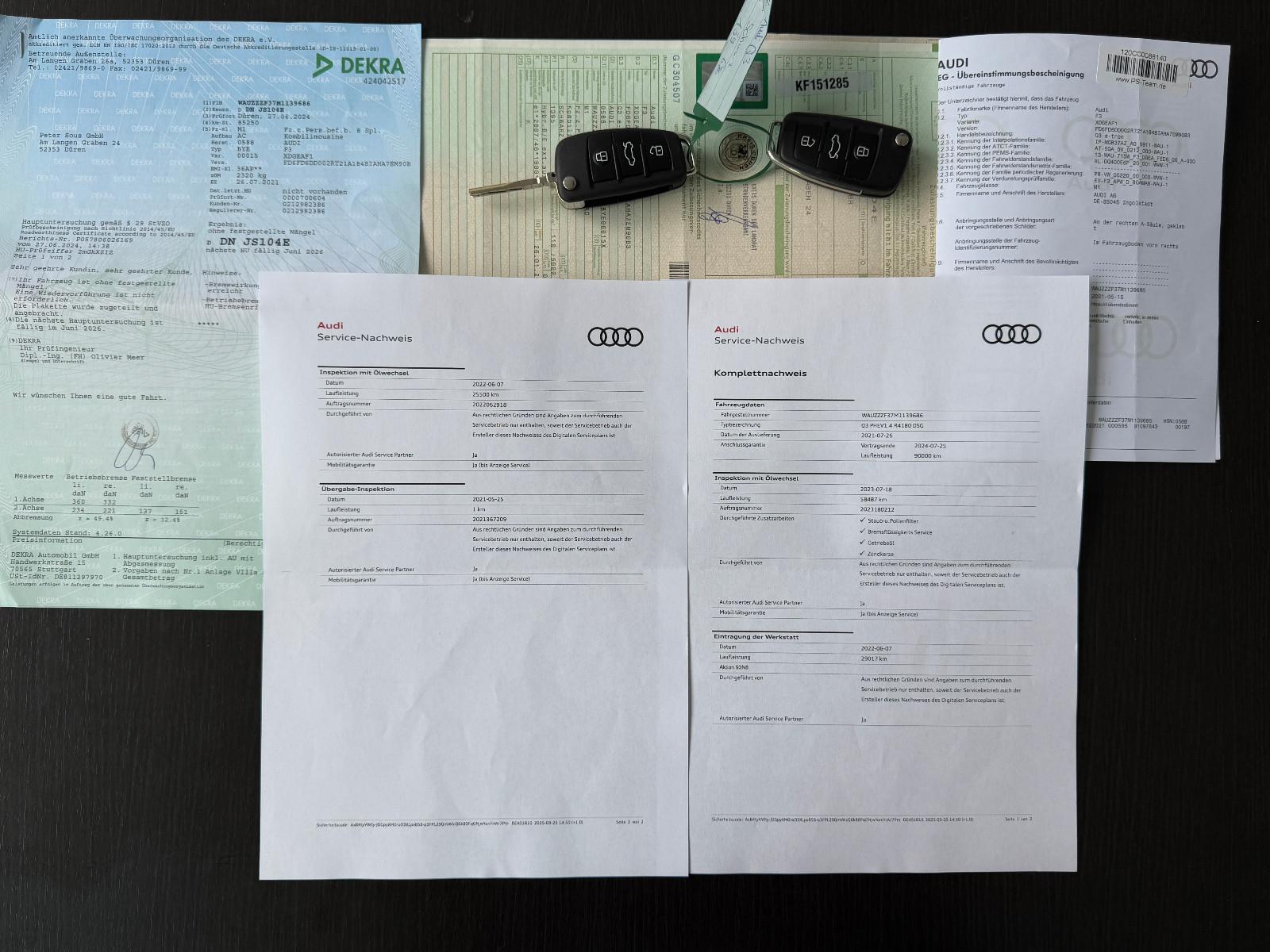 Audi Q3 45 TFSI e S-TRONIC S-LINE ACC VIRTUAL LED KAM, миниатюра 18