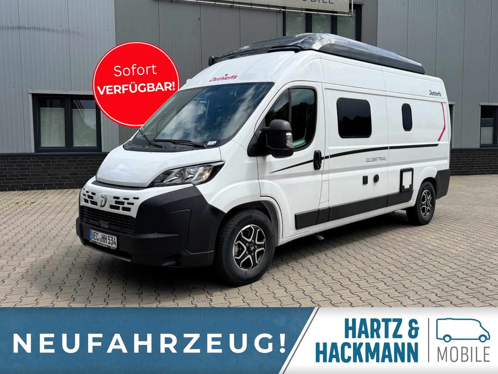 Dethleffs Globetrail Fiat 600 DS "ACTIVE/AUFSTELLDACH"