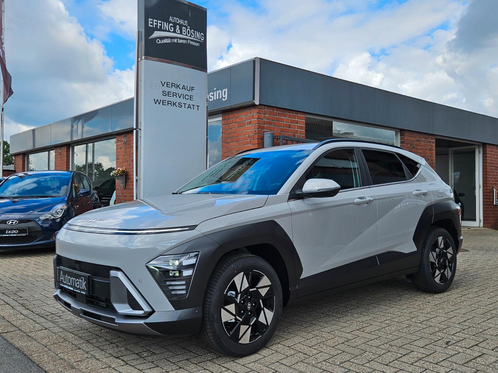 Hyundai KONA 1.6 T-GDI Go+ DCT-KLIMAAUT-NAVI-360"CAM-LED