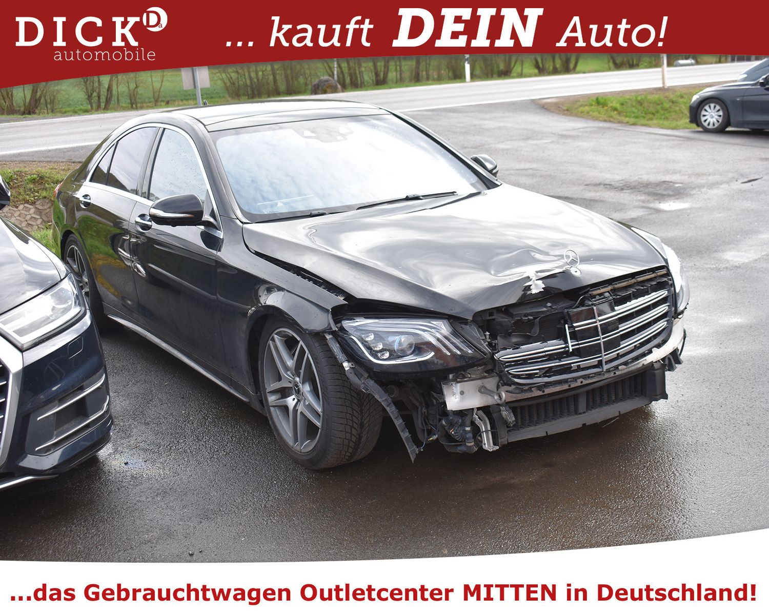Fahrzeugabbildung Mercedes-Benz S 400d 4M AMG Line PANO+MEMO+STNDHZ+HUD+360+VOLL