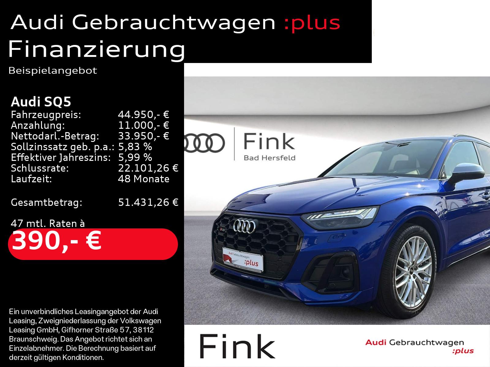 Audi SQ5 TDI quattro HuD Pano AHK Matrix B&O
