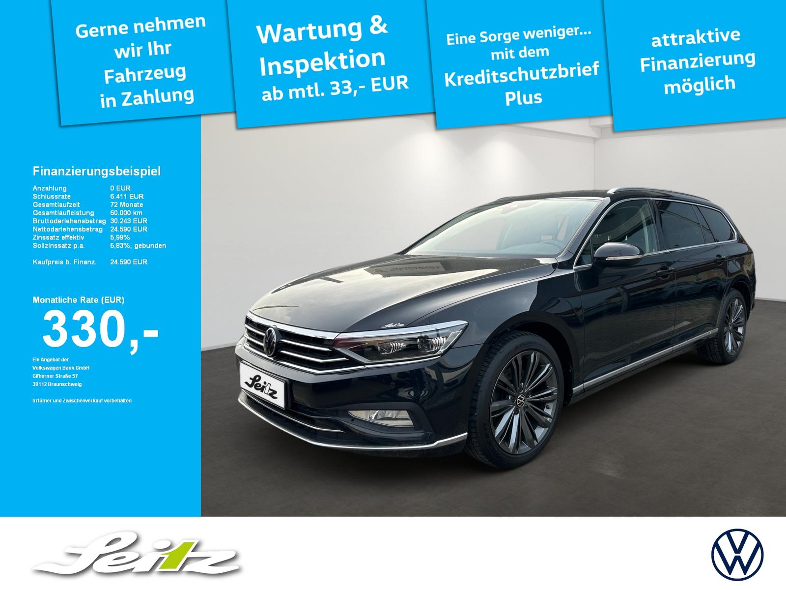 Volkswagen Passat Variant 2.0 TDI 4M Elegance *AHK*MATRIX*K
