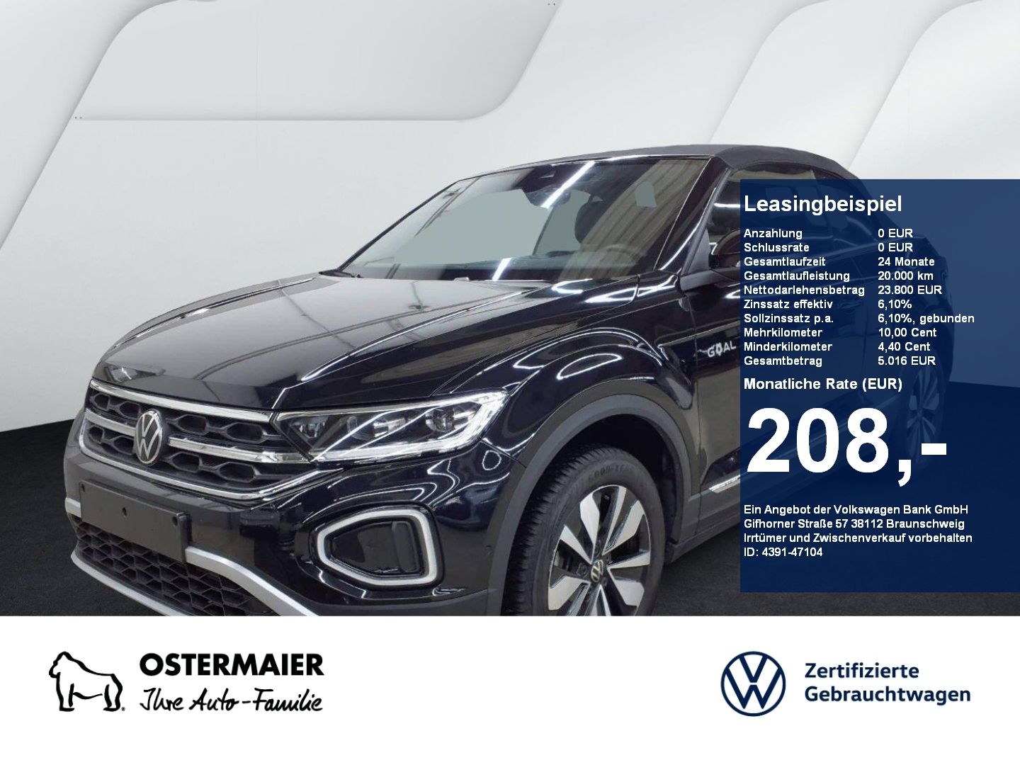 Volkswagen T-Roc Cabriolet GOAL 1.0TSI 116PS ACC.KAMERA.NAV
