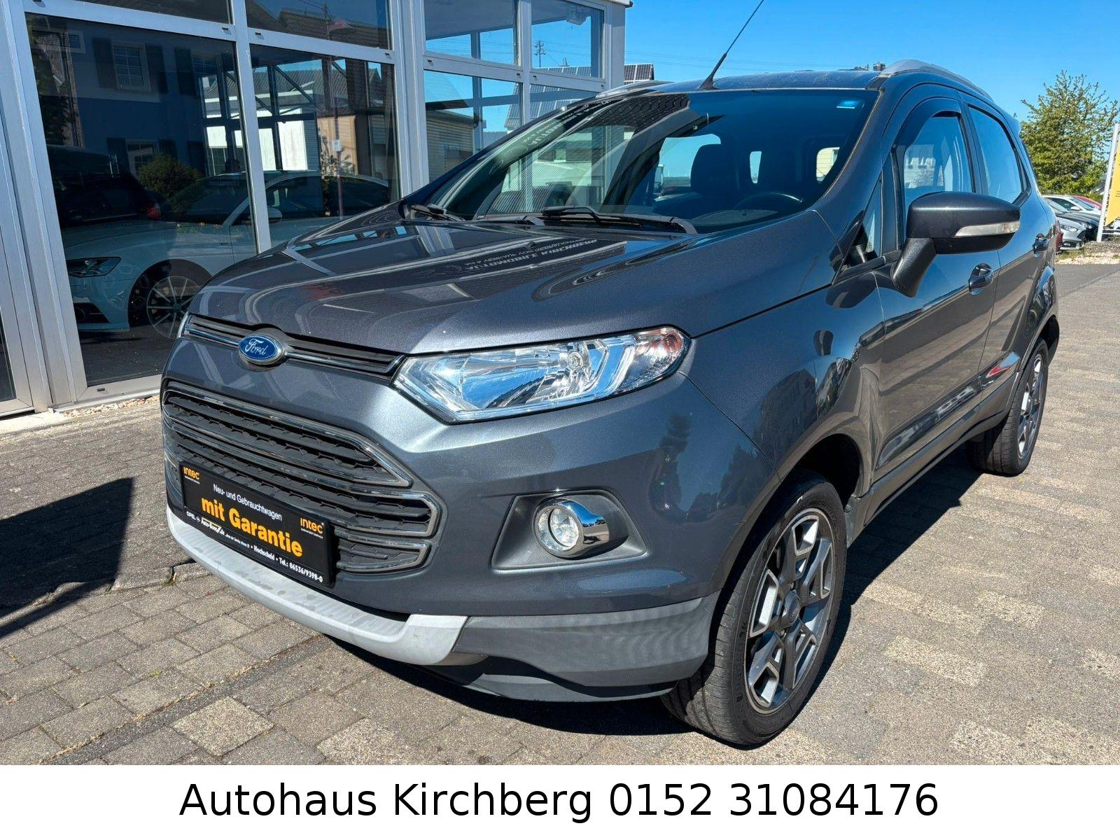 Ford EcoSport Titanium+Teilleder+Tempomat+Parkhilfe+