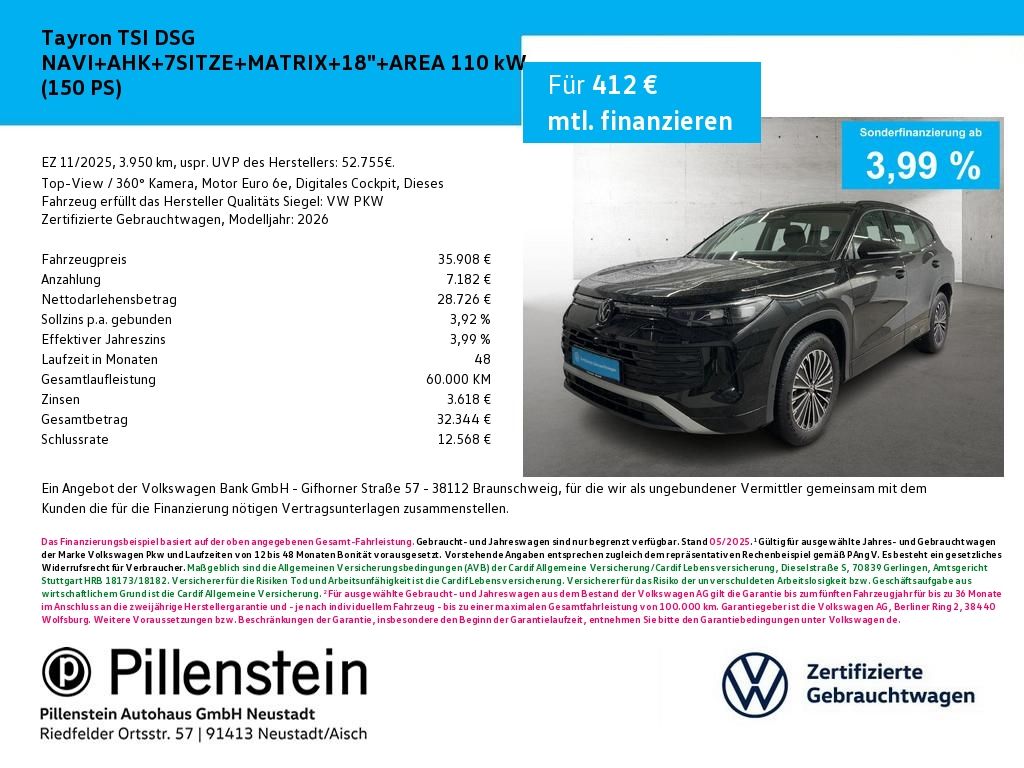 Image of Volkswagen Tayron