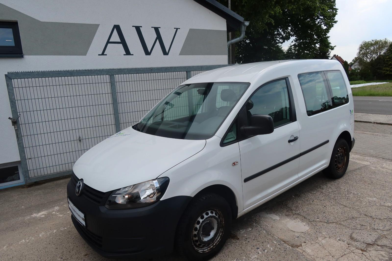 Volkswagen Caddy Kombi EcoFuel|5 Sitze|Klima|1.Hand|Scheckh