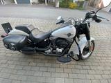 Harley-Davidson Fat Boy mit Kess Tech Auspuff - HARLEY-DAVIDSON MÜNCHEN
