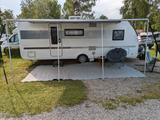 Adria Adora 613PK Mover, Vorzelt, Markise - Adria Etagenbett Wohnwagen