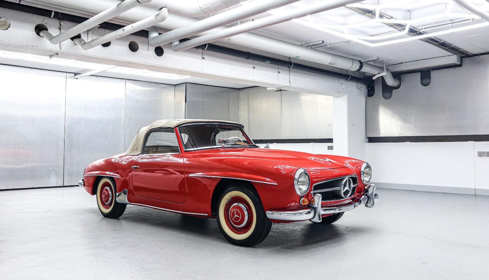 Mercedes-Benz 190 SL aus Sammlung restauriert