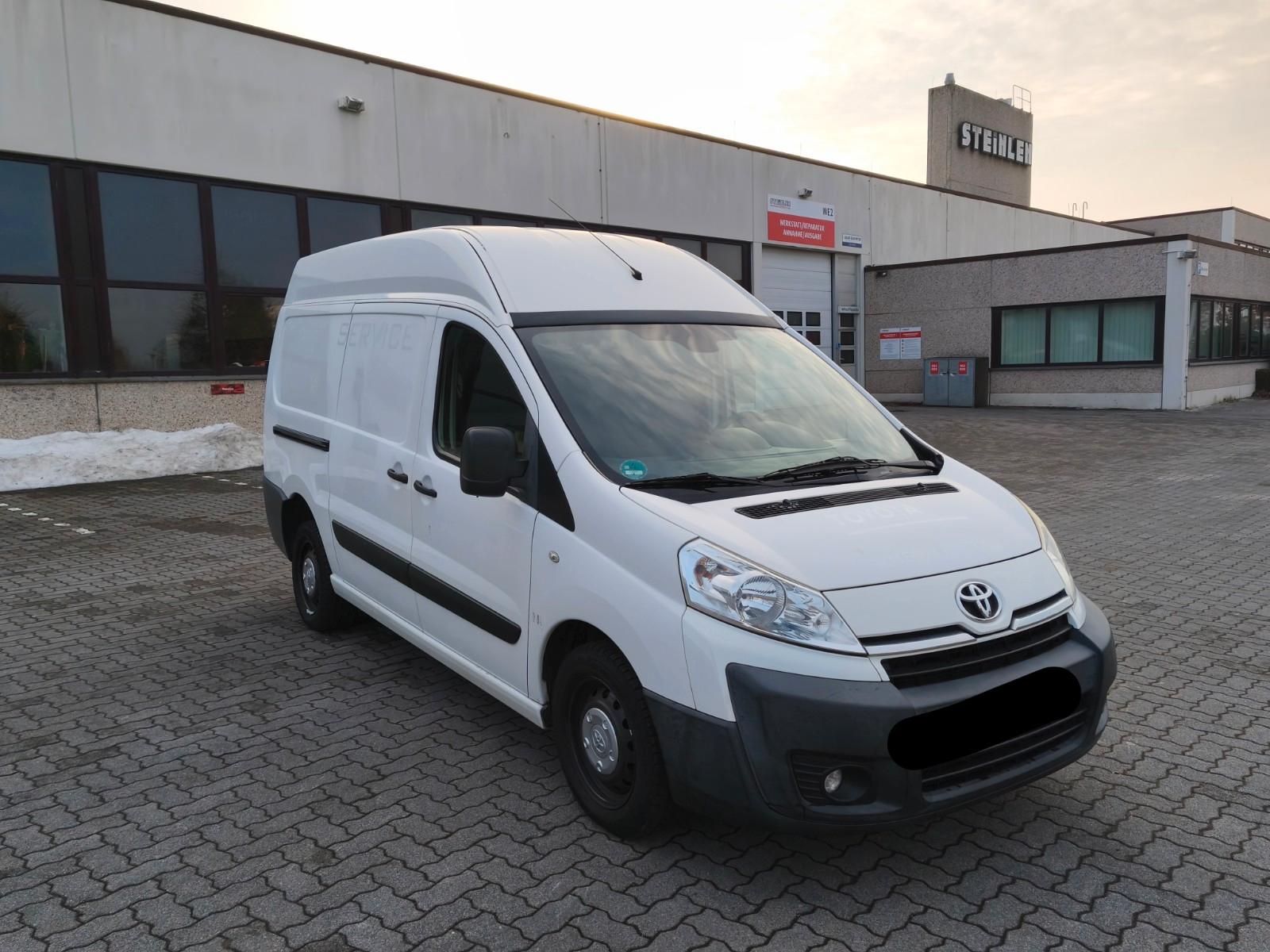 Toyota Proace Kasten Werkstattausbau + Standheizung