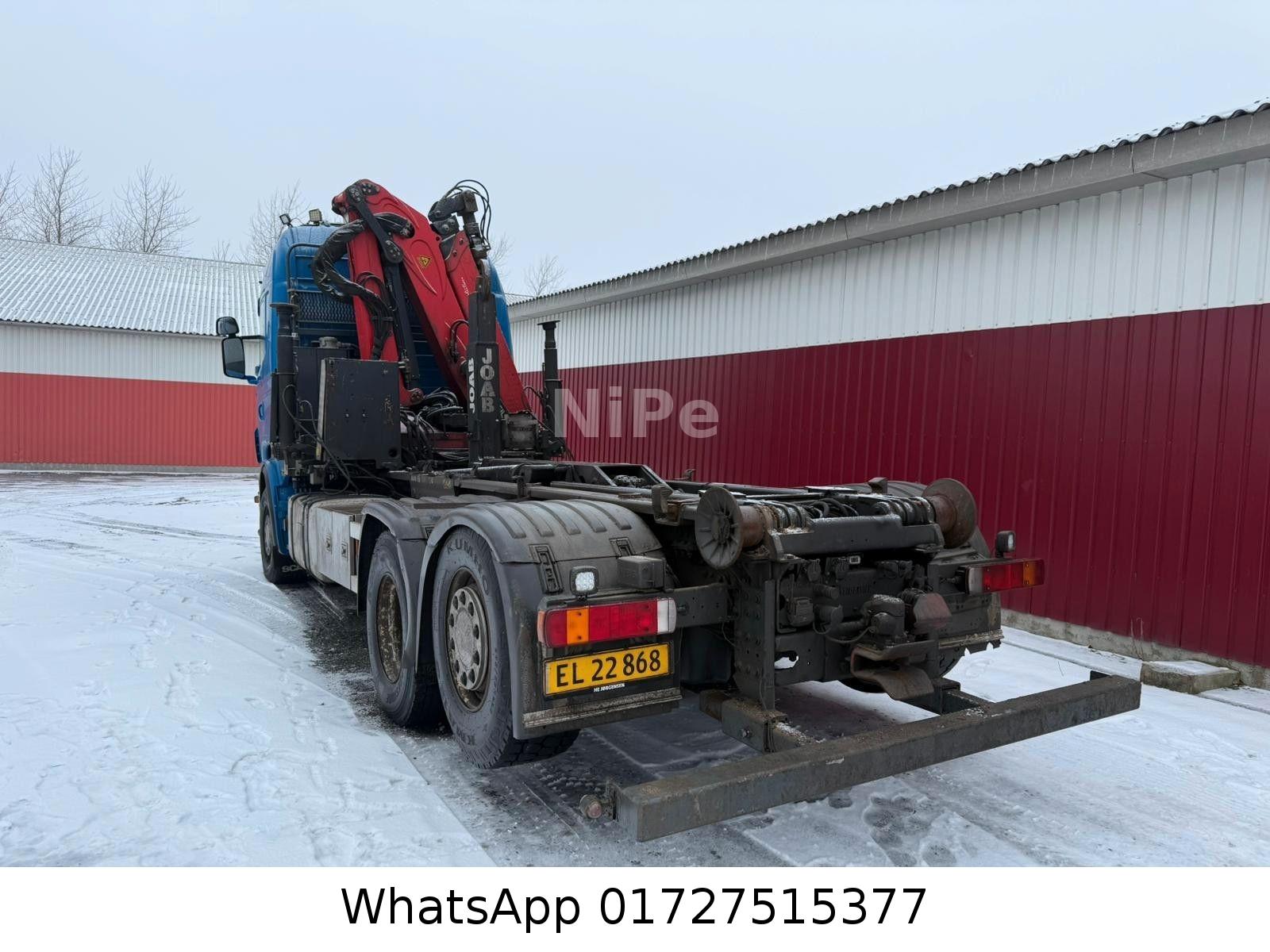 Scania R480 6x2 Z Kran EPSILON Abroll HAKEN KIPPER