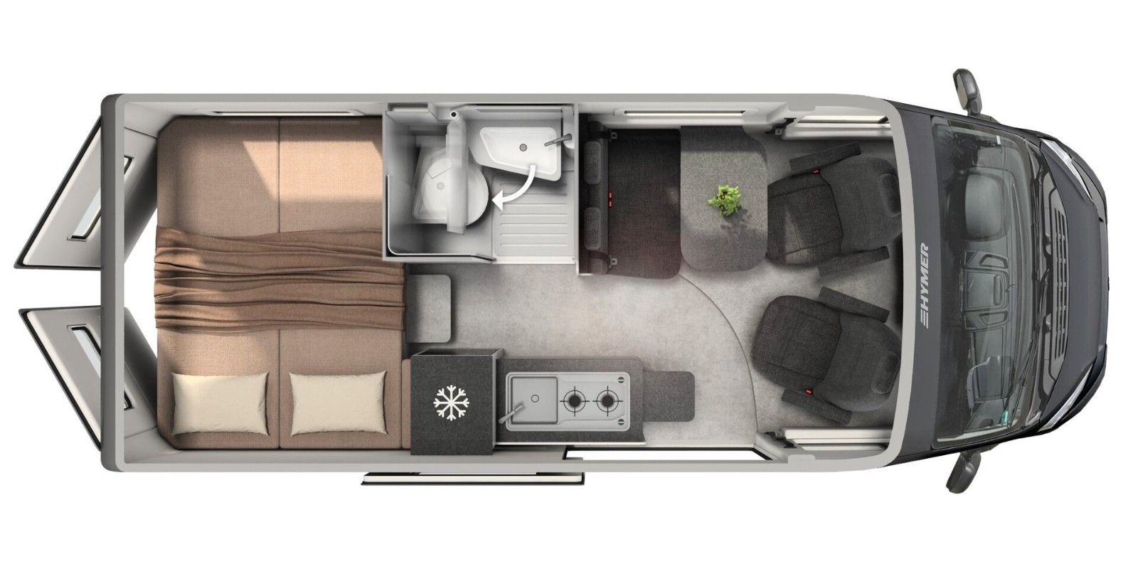 Fahrzeugabbildung HYMER / ERIBA / HYMERCAR REDWOOD 601 - 180PS AUTOMATIK !