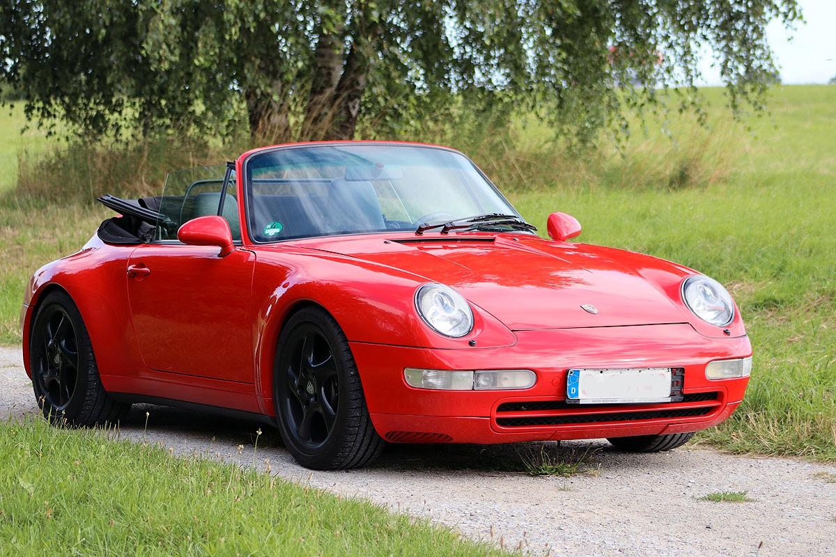 Porsche 993 Carrera Cabriol, 286 PS, M419!!  Erstlack